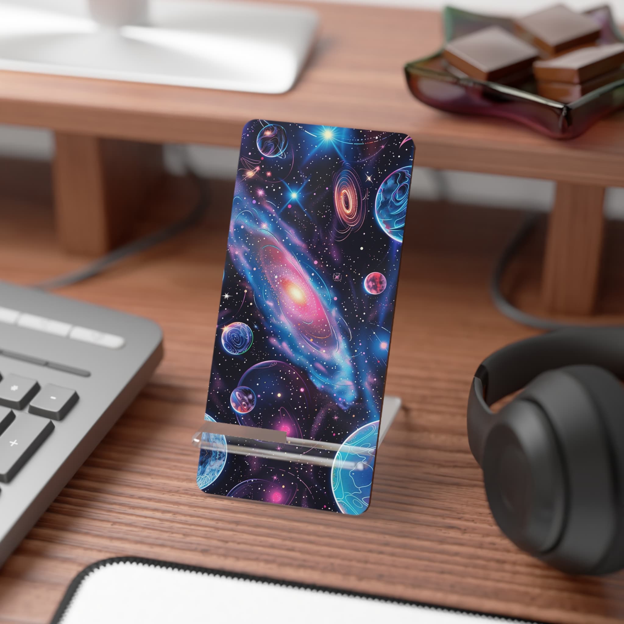 Galaxy Cosmic Colors Phone Display Stand Galaxy Cosmic Colors Phone Display Stand