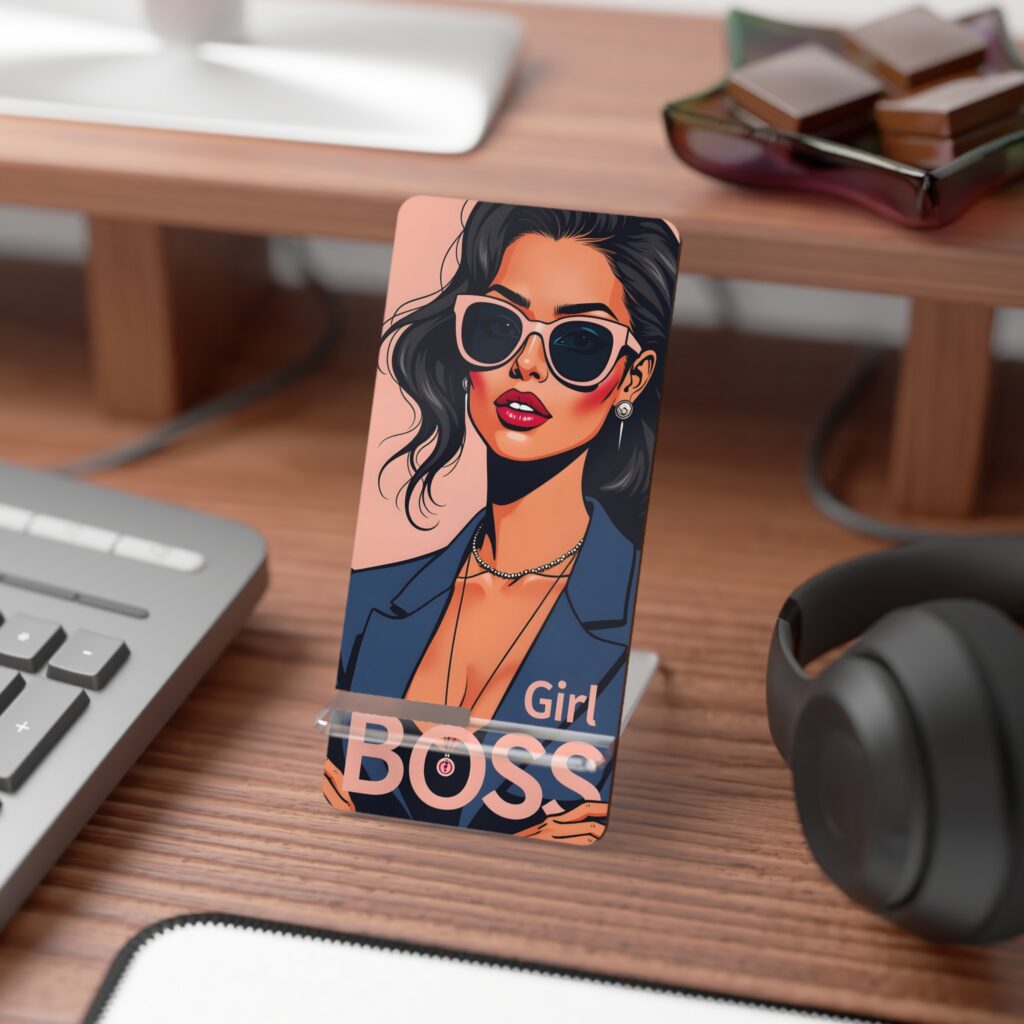 Girl Boss Mobile Display Stand