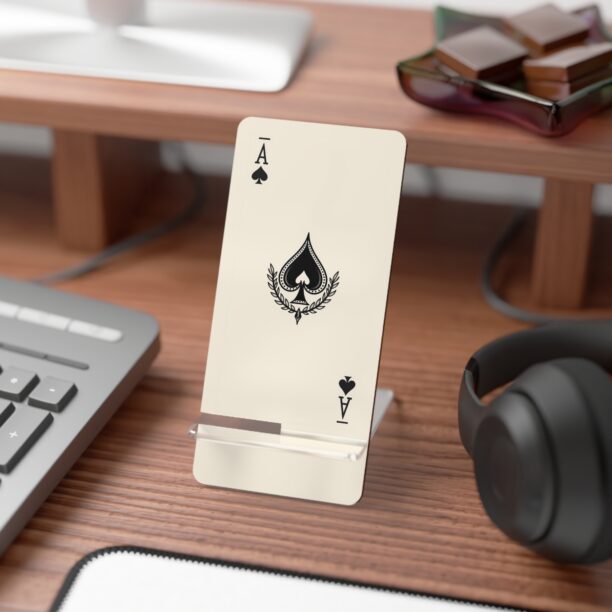Ace of Spades Phone Display Stand